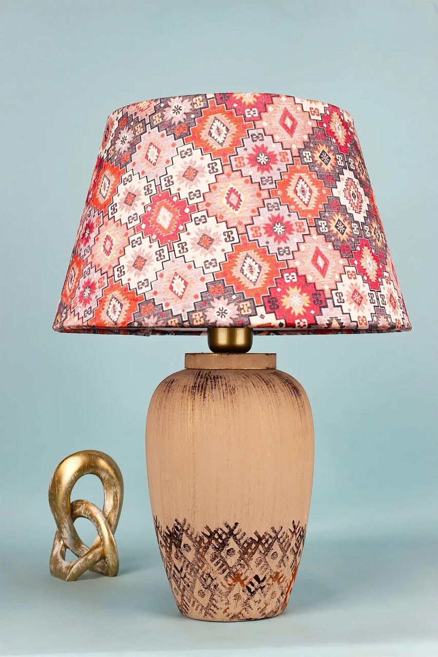 Lampa de masa, Opviq, 687HMY2452, Maro - imagine 4